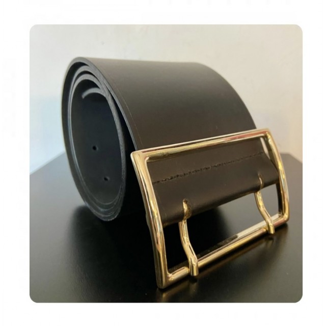 Cinturón doble cierre negro