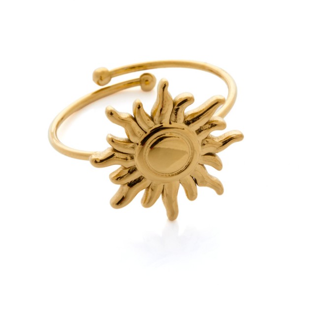 Anillo sun dorado