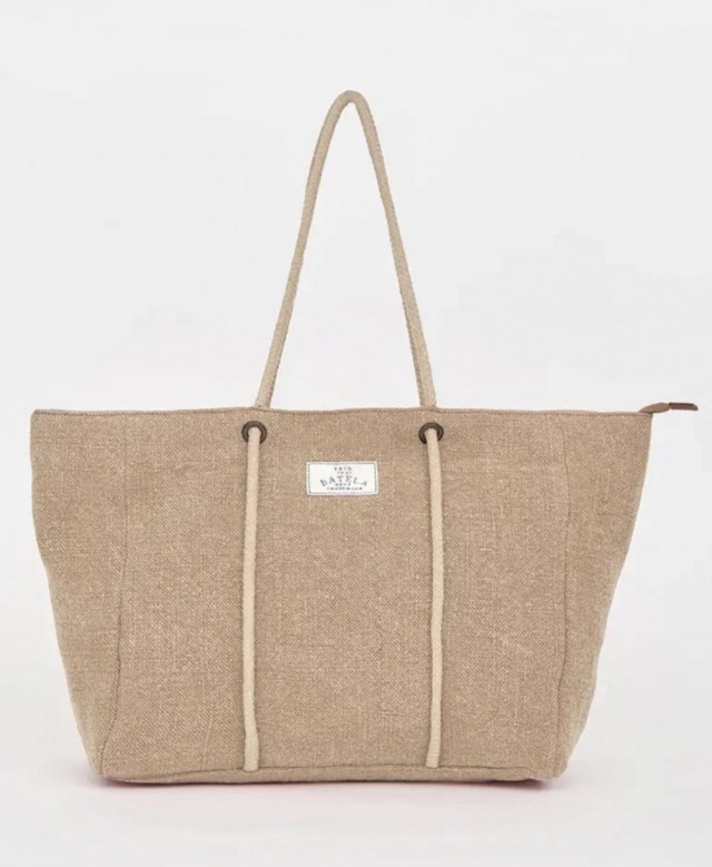 Bolso shopper con cuerda fabricado en jute