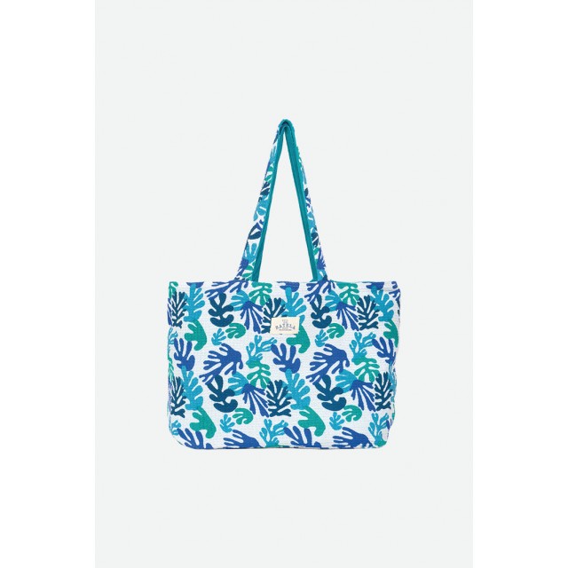 Conjunto bolso y toalla algodón Algas