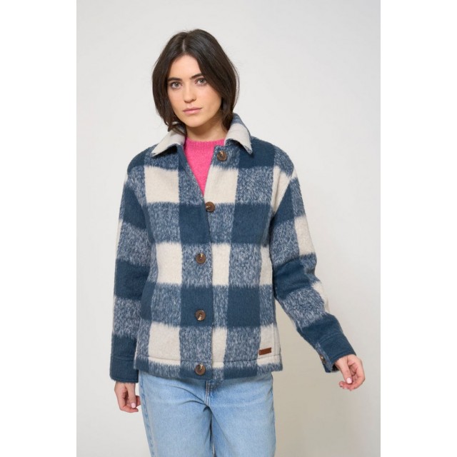 Sobrecamisa polar de cuadros