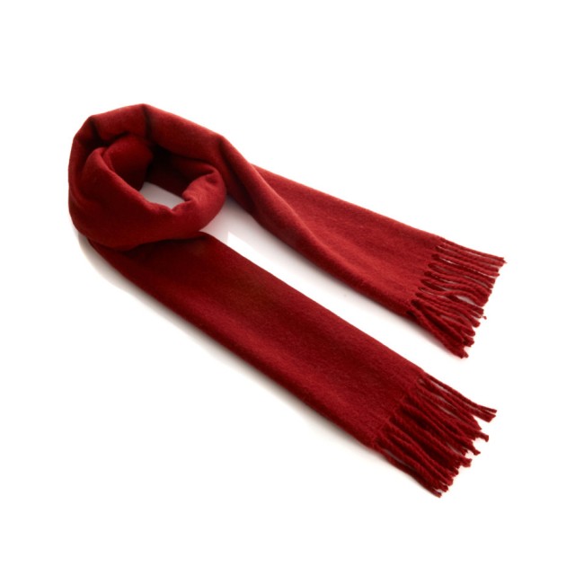 Bufanda classic roja