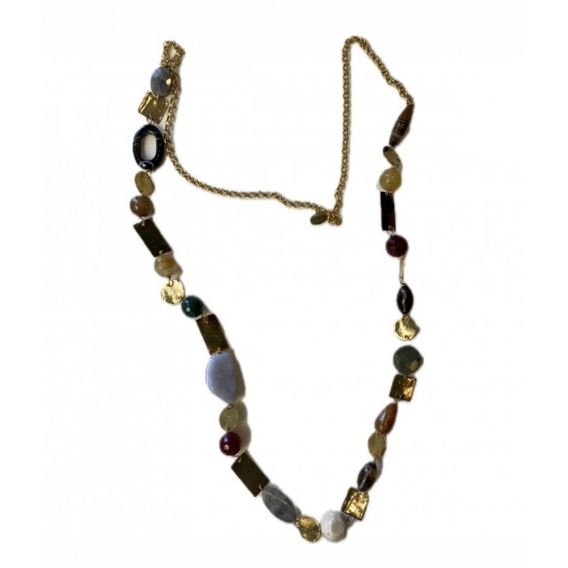 Collar piedras naturales