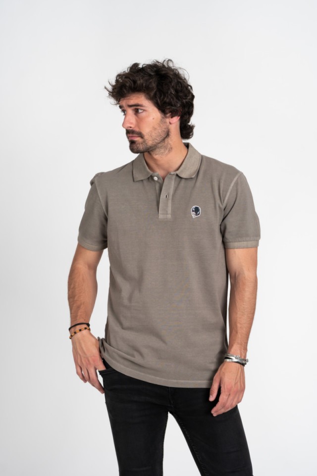 Polo Crash Helmet Marrón