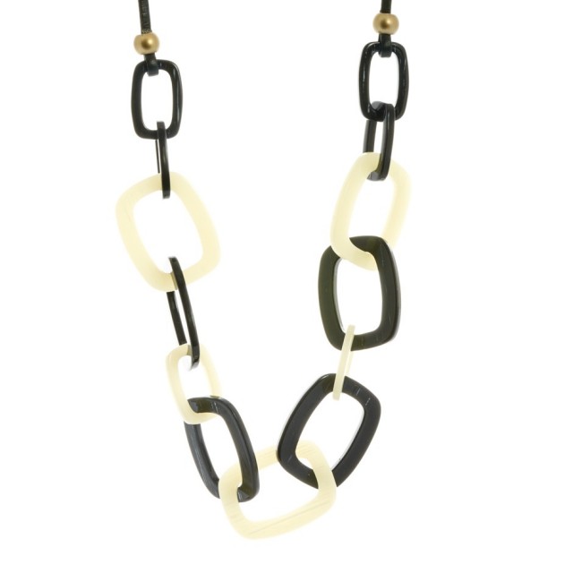 COLLAR ARANDELA Negro