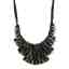 Collar maxi gris