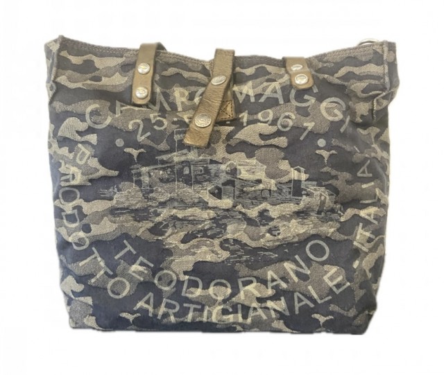 LARENITE camuflaje shopper
