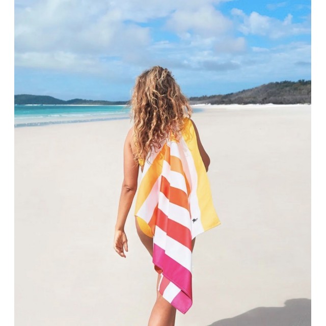 TOALLA DOCK & BAY SUMMER PEACH SUNRISE XL