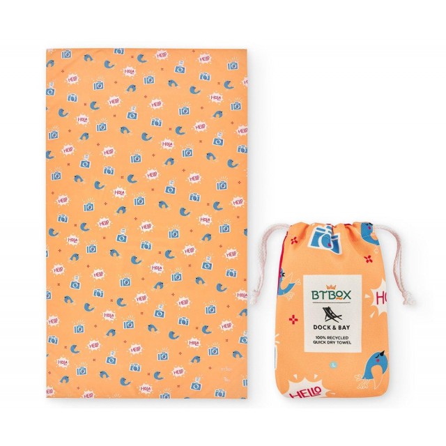 TOALLA DOCK & BAY FLASH REVERSIBLE L