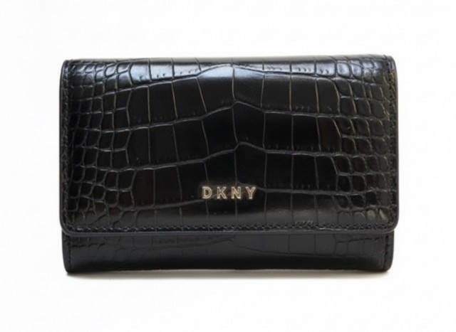 Billetero negro pequeño DKNY