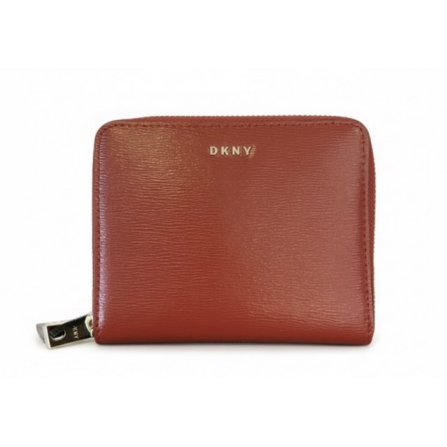 Billetero rojo DKNY