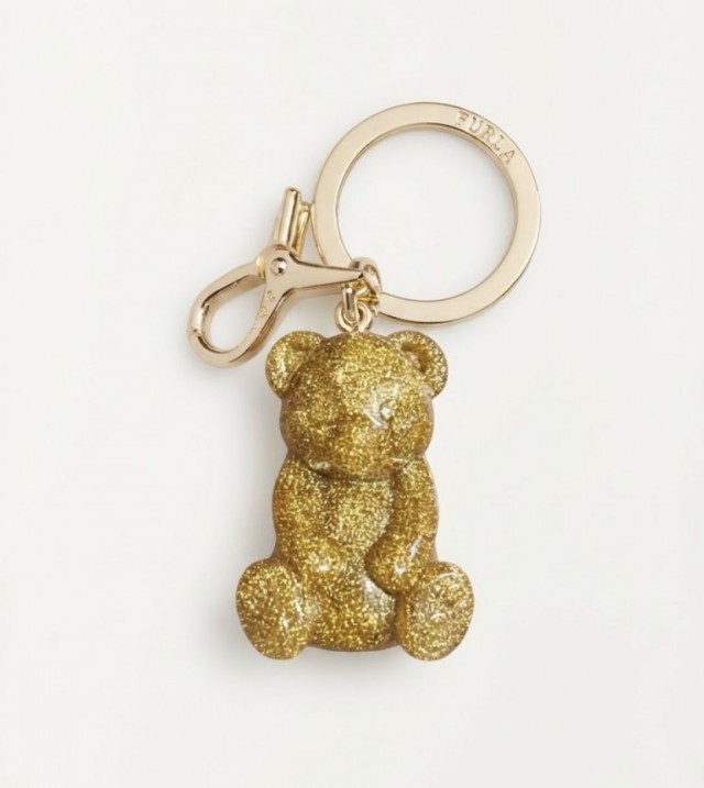 Furla Hashtag Llavero Gold