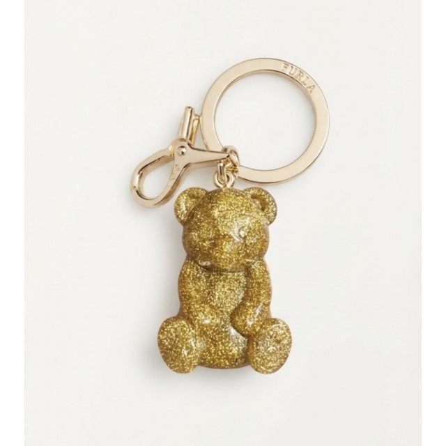 Furla Hashtag Llavero Gold