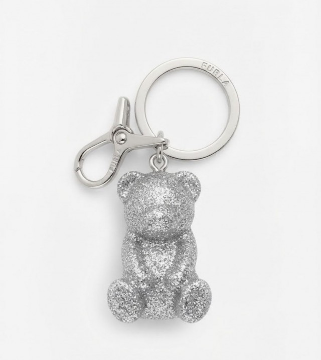 Furla Hashtag Llavero Silver