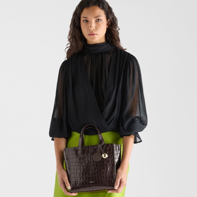 Furla Divide It Bolso Tote S Coco Negro