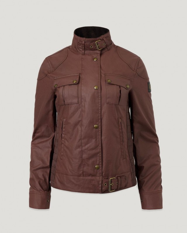 CHAQUETA GANGSTER Oxblodd Mujer