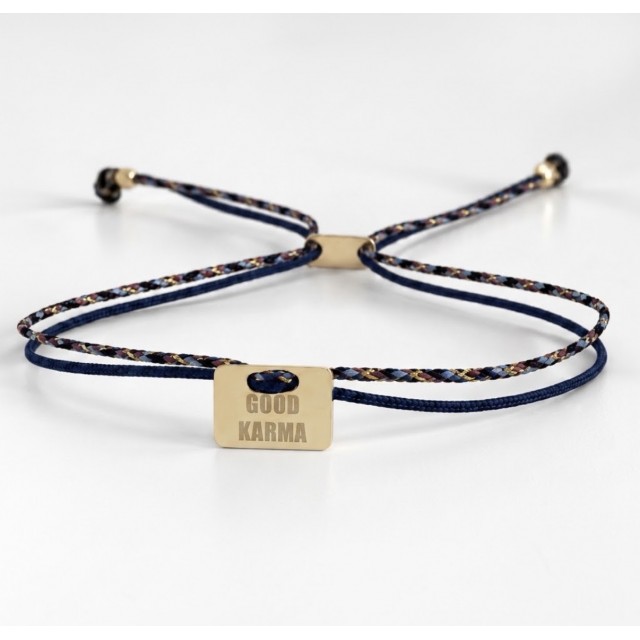PULSERA GOOD KARMA Azul