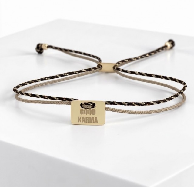 PULSERA GOOD KARMA Beige