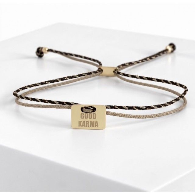 PULSERA GOOD KARMA Beige