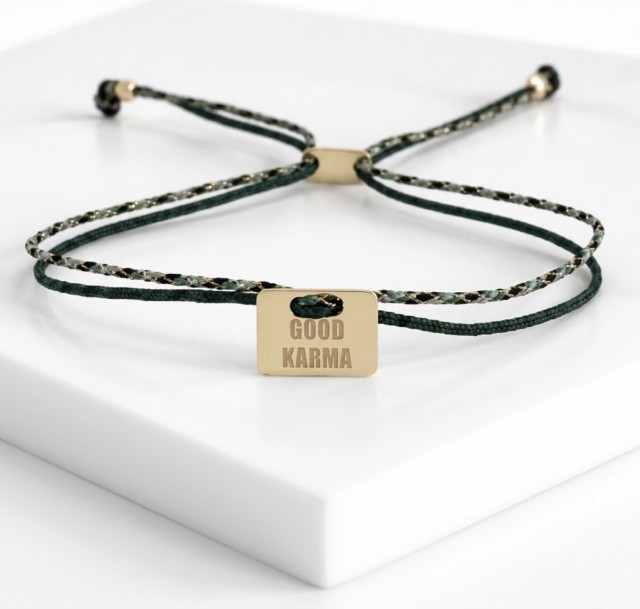 PULSERA GOOD KARMA Verde