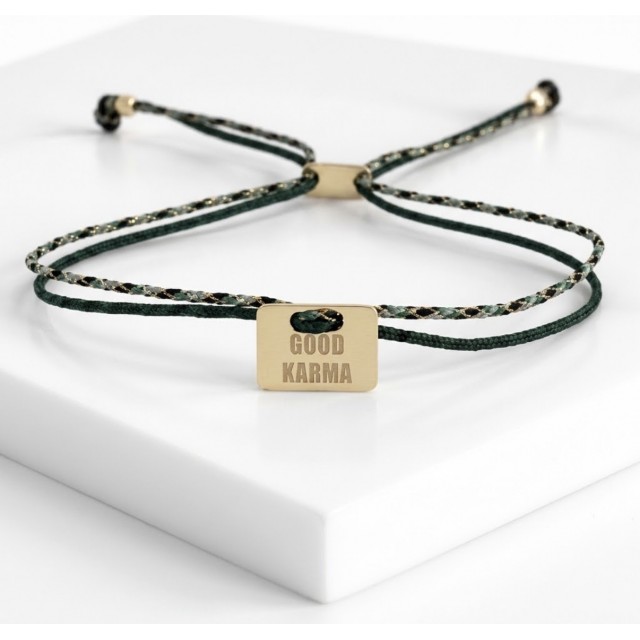 PULSERA GOOD KARMA Verde