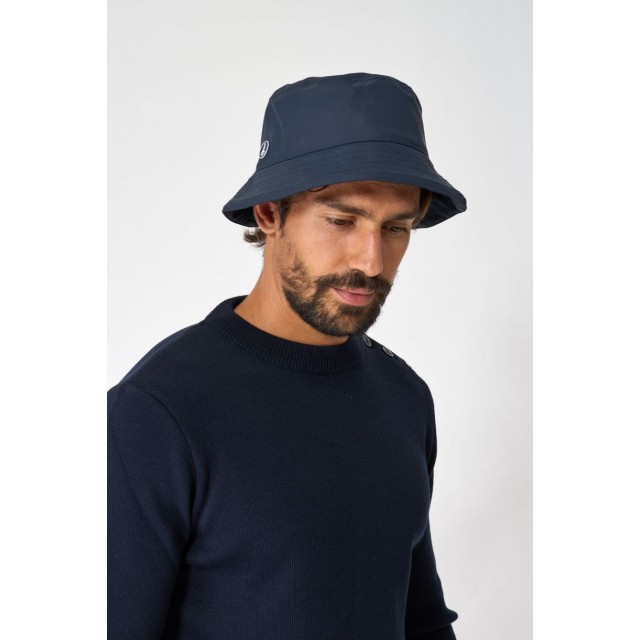 GORRO DE LLUVIA IMPERMEABLE AZUL MARINO