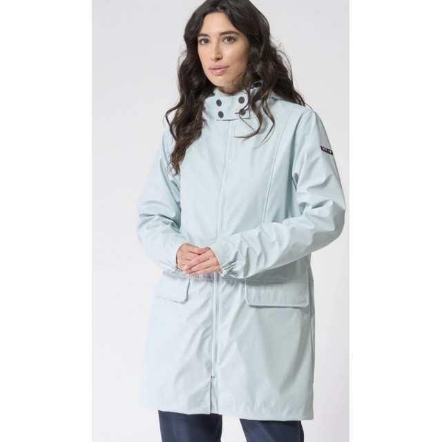 Chubasquero forro de pelo largo