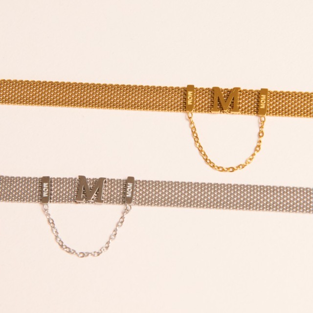 COLLAR MUM DORADO