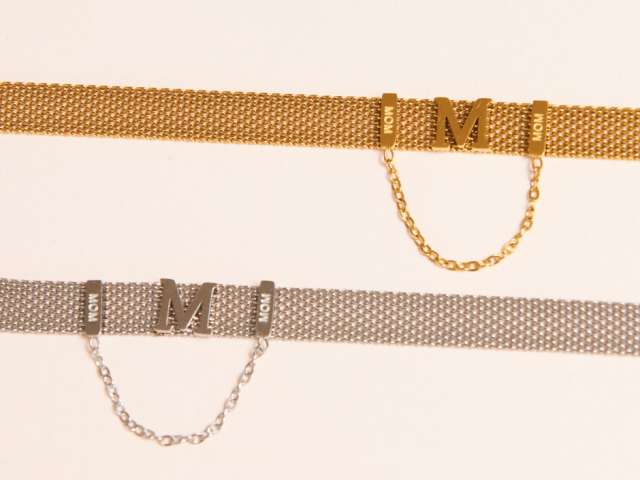 COLLAR MUM DORADO