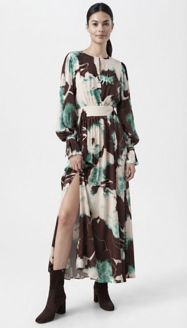 VESTIDO print flores