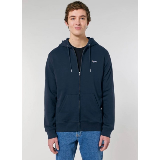 Sudadera cremallera Blue