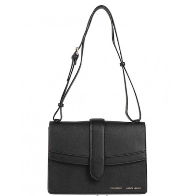 Bolso bandolera mediano negro