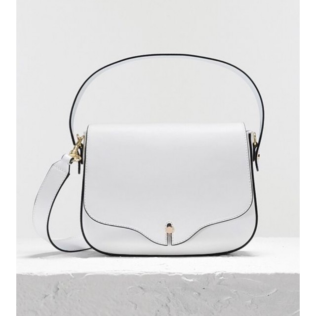 Bolso piel blanco