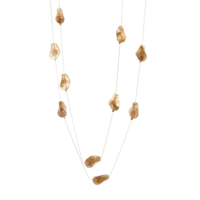 Collar caramelo marrón