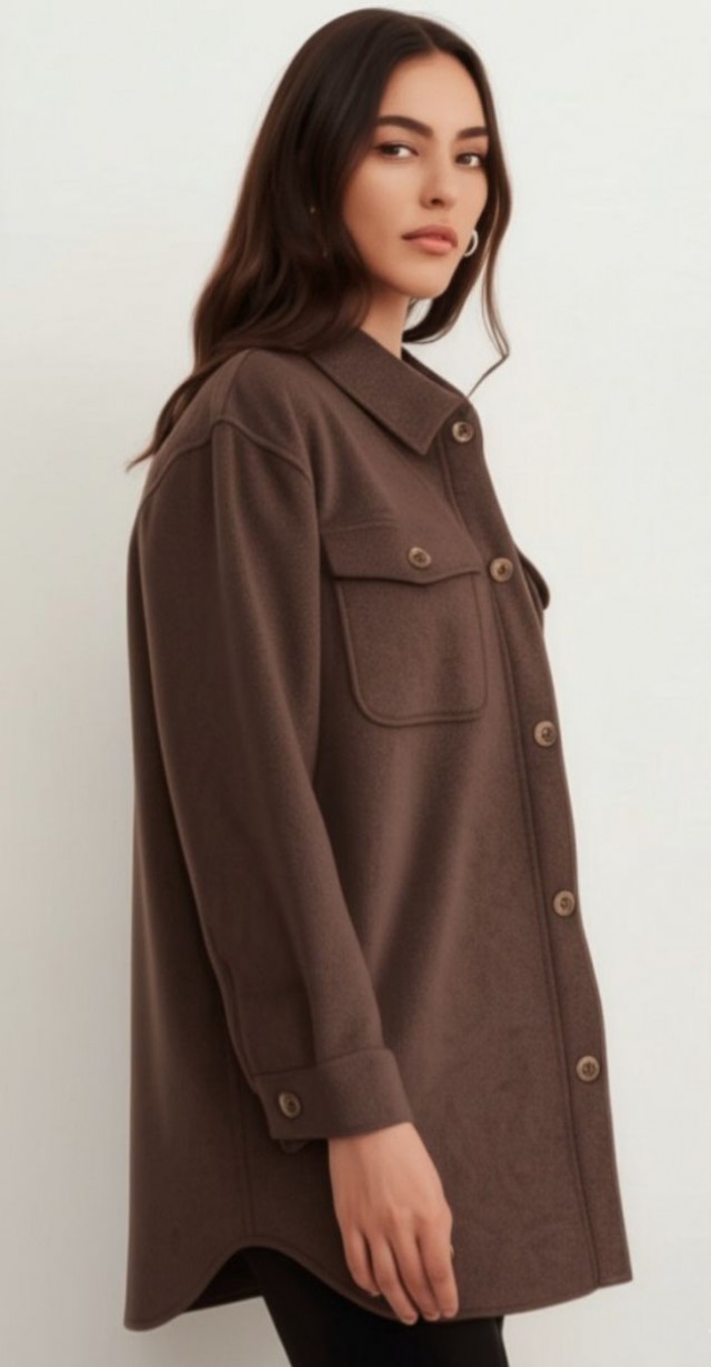 Sobrecamisa Judy chocolate