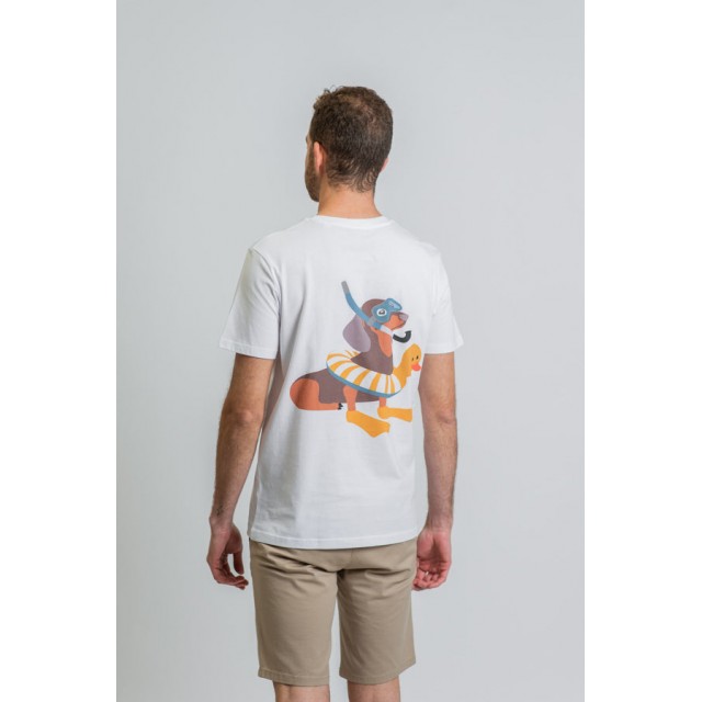 Camiseta Perro Buceador