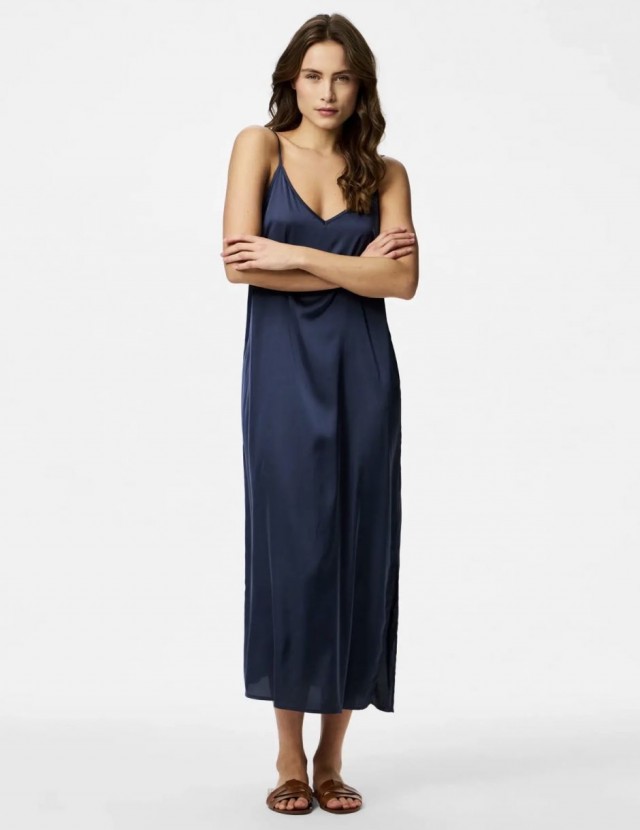 Vestido Jessa Azul noche