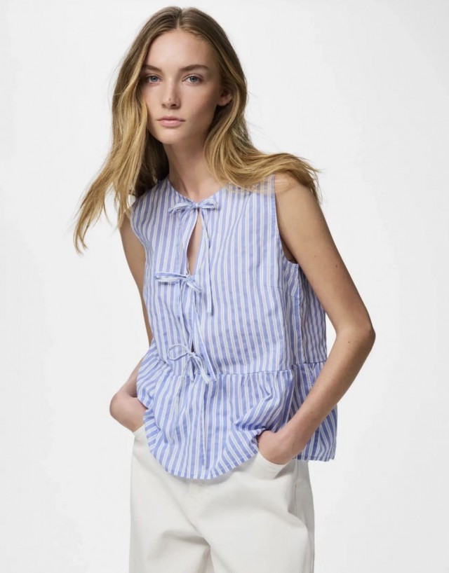 Top JOLLY azul