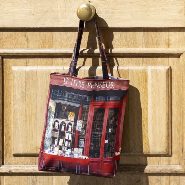 Bolso tote Paris Librería Le livre penseur