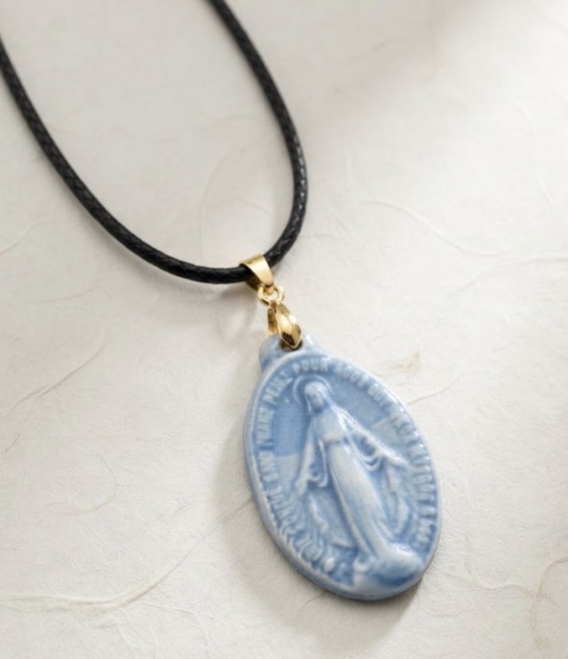 Medalla de La Milagrosa Azul