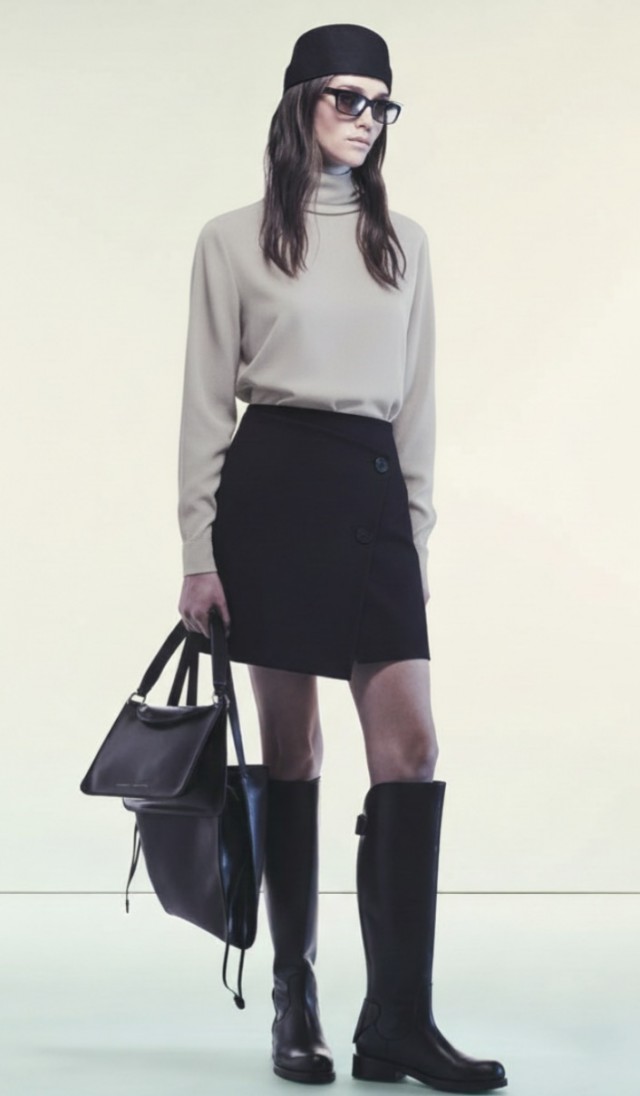 MINI FALDA ASIMÉTRICA