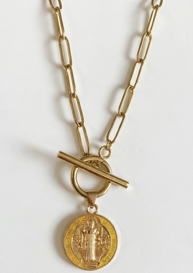 Medalla San Benito Amarilla