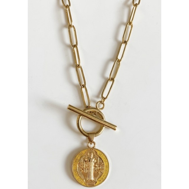 Medalla San Benito Amarilla