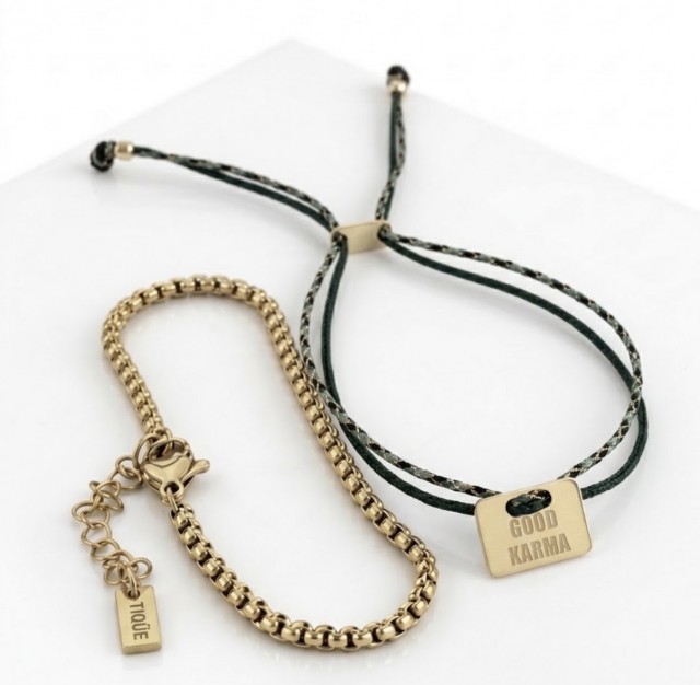 PACK PULSERAS GOOD KARMA Verde