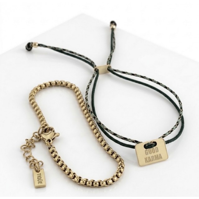 PACK PULSERAS GOOD KARMA Verde