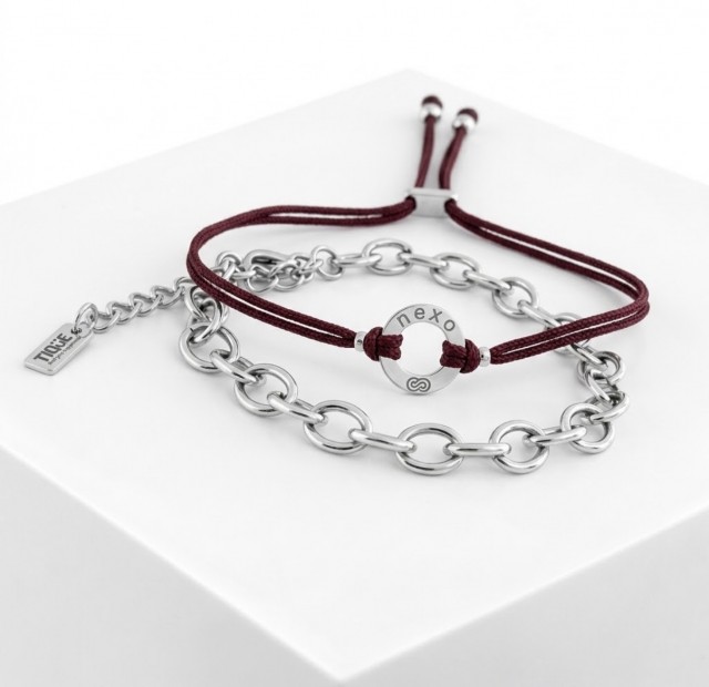 PACK PULSERA INFINITY NEXO Granate