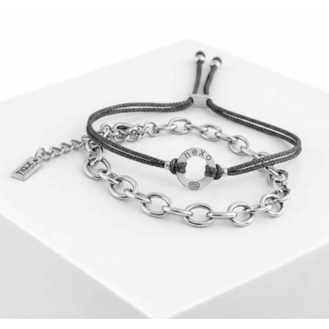PACK PULSERA INFINITY NEXO Gris