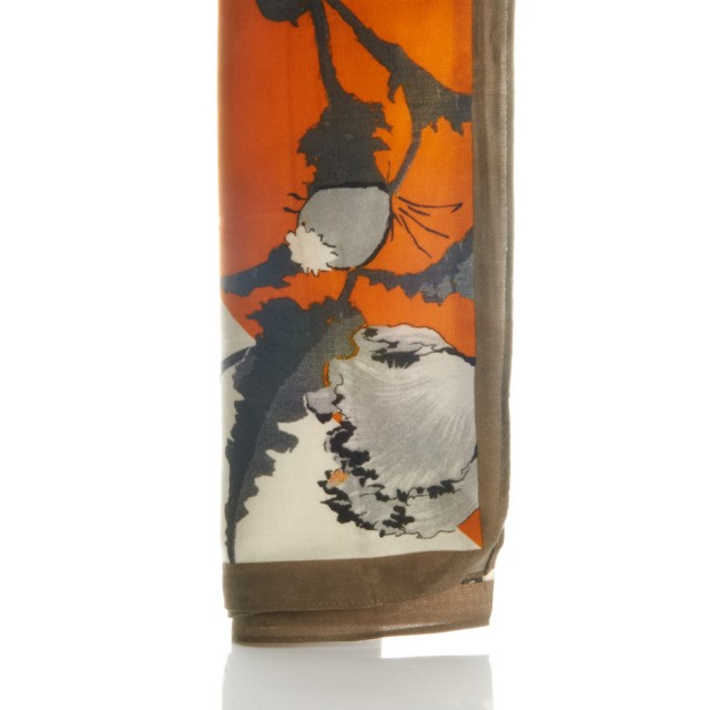 Pañuelo flower naranja