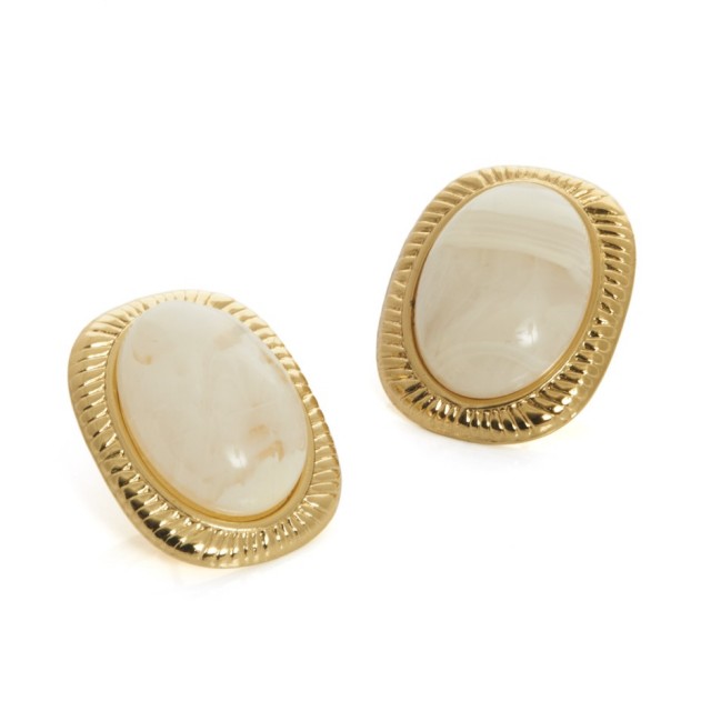 Pendiente ardal lady beige