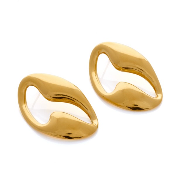 Pendiente shia dorado